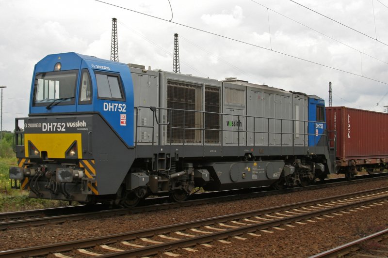 HGK DH goes through 752 on 06.21.2009 Duisburg-Bissingheim (automatically translated,