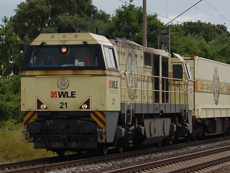 WLE 21 comes from Berlin and will immediately cross the