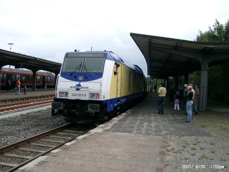 located on the occasion of the Loktaufe 246003-8 in the