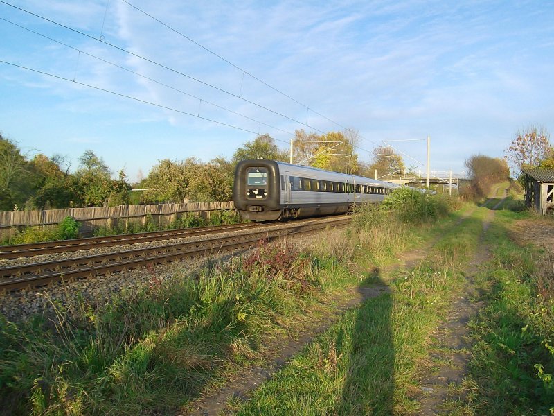 DSB IC3 5085 as EC 36 from Copenhagen to Hamburg