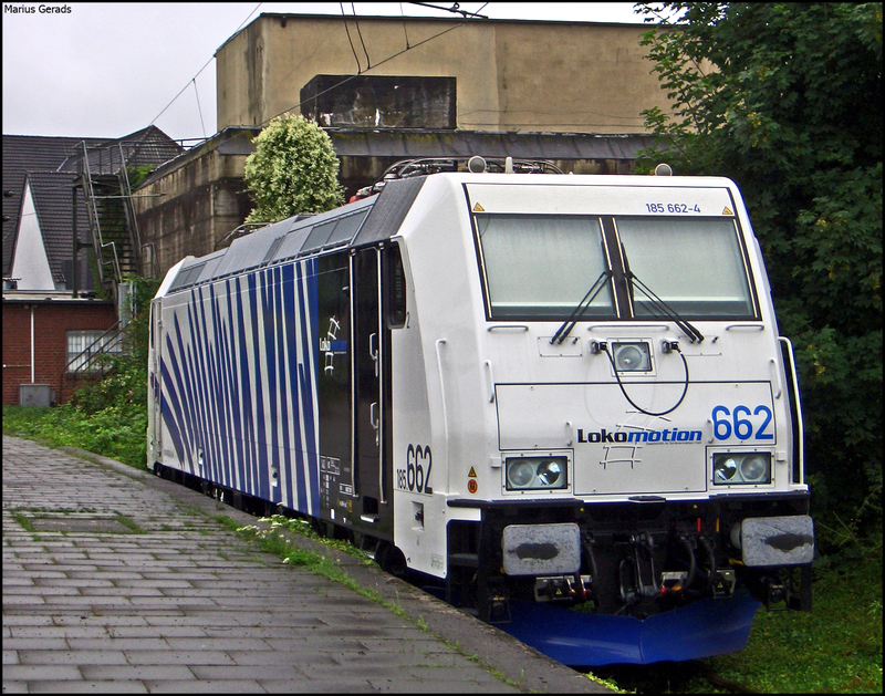 185 662 off of locomotion in Mönchengladbach Hbf 07.23.2009 (automatically