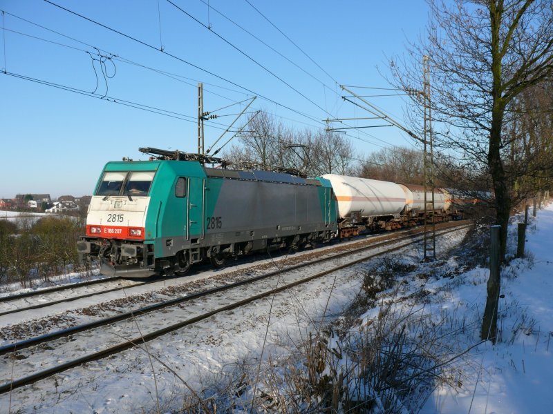 Auch 2815 hatte offenbar keine Probleme mit dem Frost. Hier
