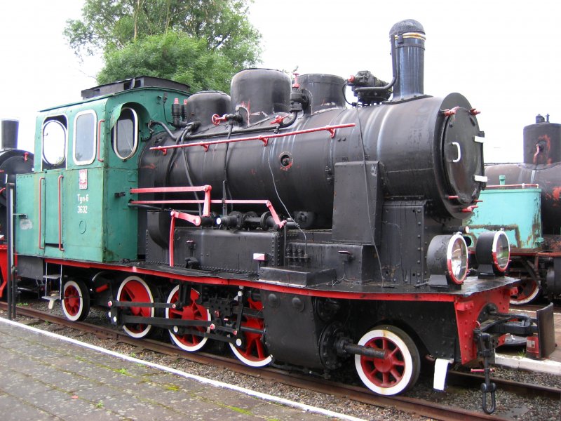 Tyn6-3632 narrow-gauge railway museum in Gryfice on 28/07/2007. (automatically translated,