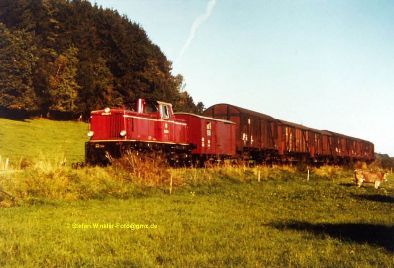Das �chsel in seiner letzten DB- Zeit. Ich fuhr mit