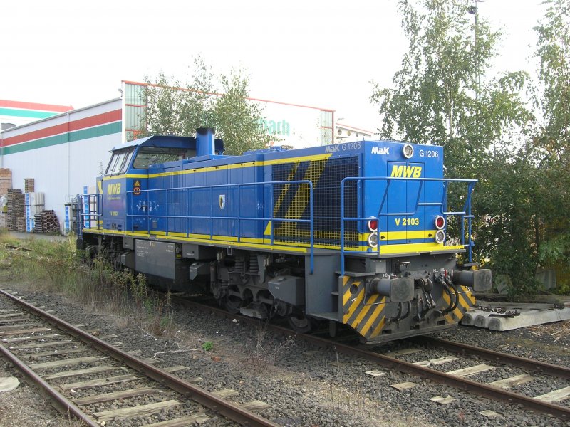 The Middle Weser railway has some of the Vossloh G1206
