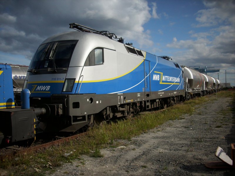 MET-Taurus 1116 911 without contact line on 30 September 2009