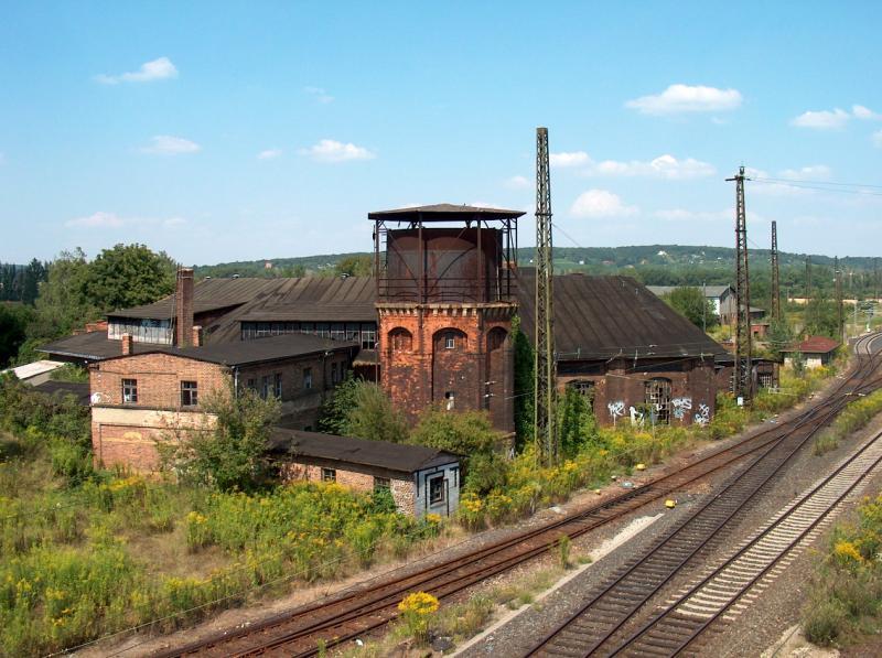 Deutschland/Bahnbetriebswerke/Naumburg ad. Saale
Altes BW Naumburg  