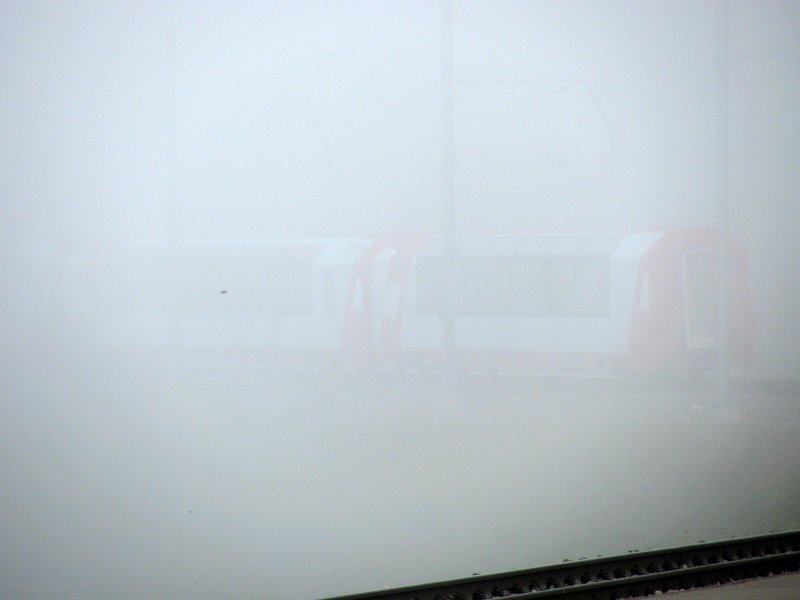 Nebelsuppe pur am Oberlppass am 22.08.2009