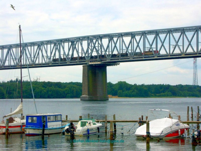 Unknown to me at the Nohab Kleinbeltsbrücke between Fredericia and