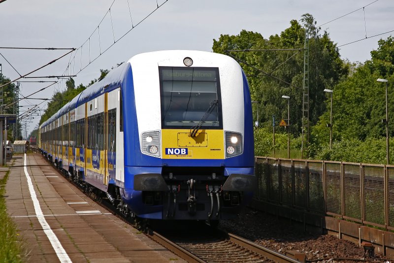 NOB durchf�hrt am 30.05.2009 den Bf. Tornesch Richtung Hamburg
