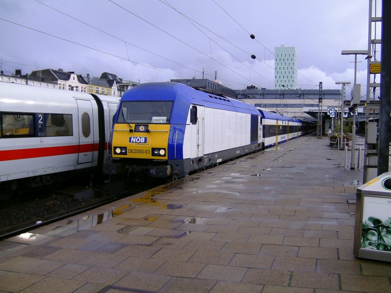 NOB DE 2000-03 wartet am 16.10.2008 in Hamburg - Altona