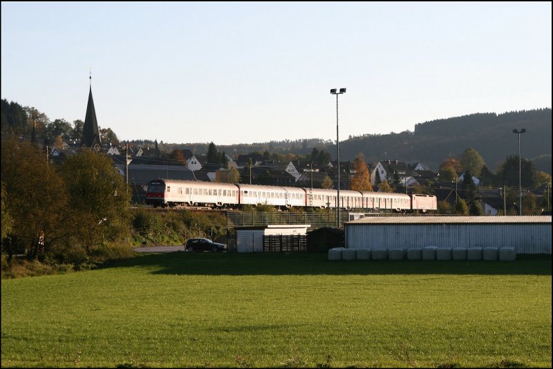 Due to the length Lennetal Finnentrop at the 143 214