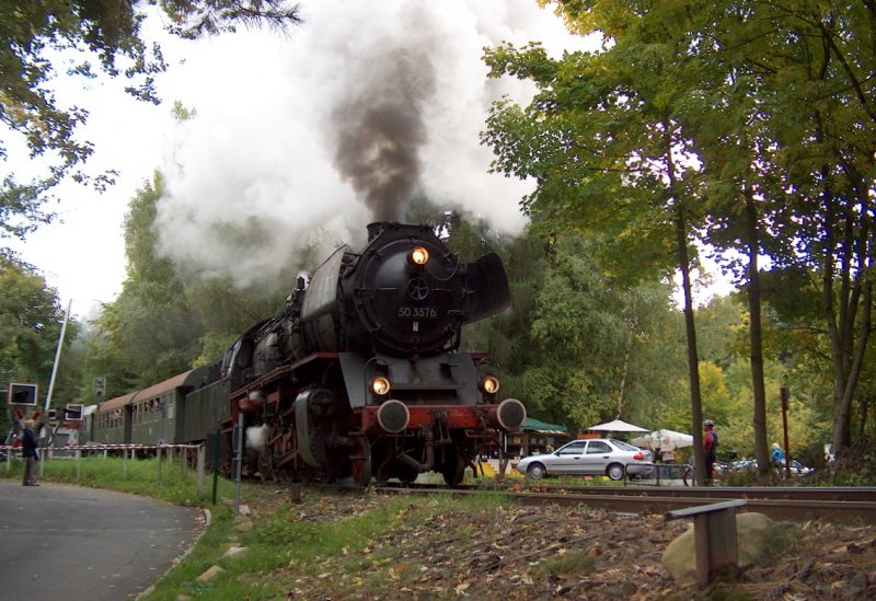 NTB 50 3576 mit dem NTB 7 von Wiesbaden-Dotzheim nach