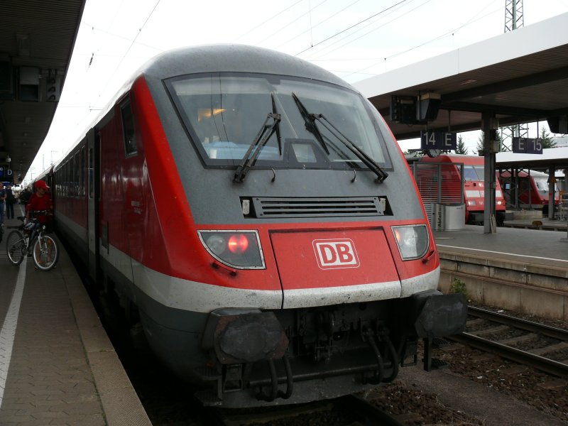 The Express Munich Nuremberg in Nuremberg Hbf 13.08.2008 (automatically translated,