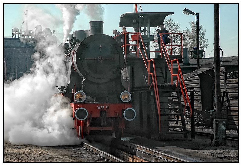 Ok22-31 in BW Wolsztyn on 2.5.2008. (automatically translated, Powered by