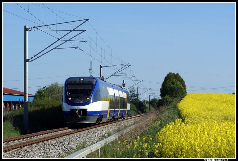 OLA TW 0010 aus G�strow �ber Laage nach Rostock. Das