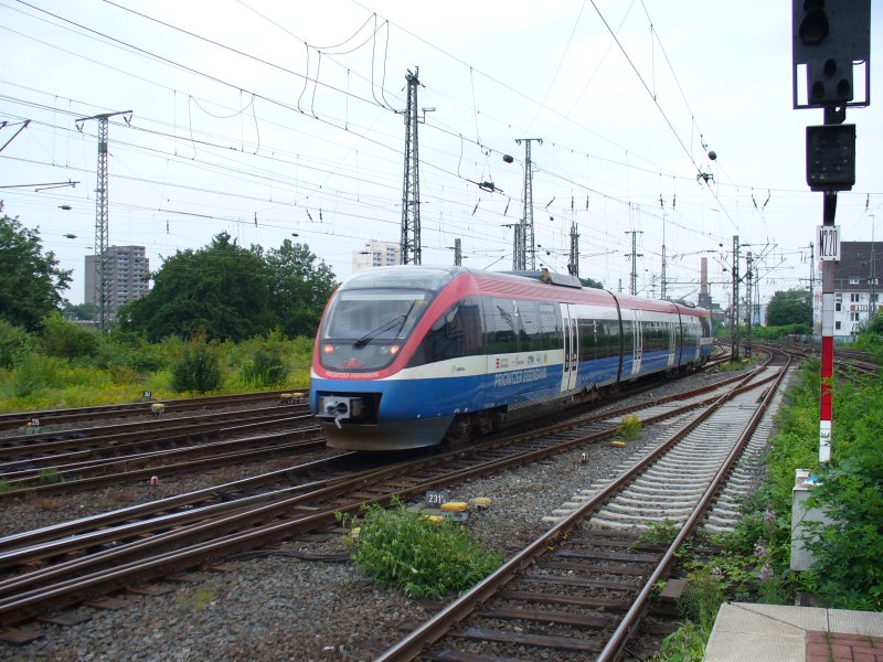 A talent of the 643 series of Prignitzer Eisenbahn GmbH