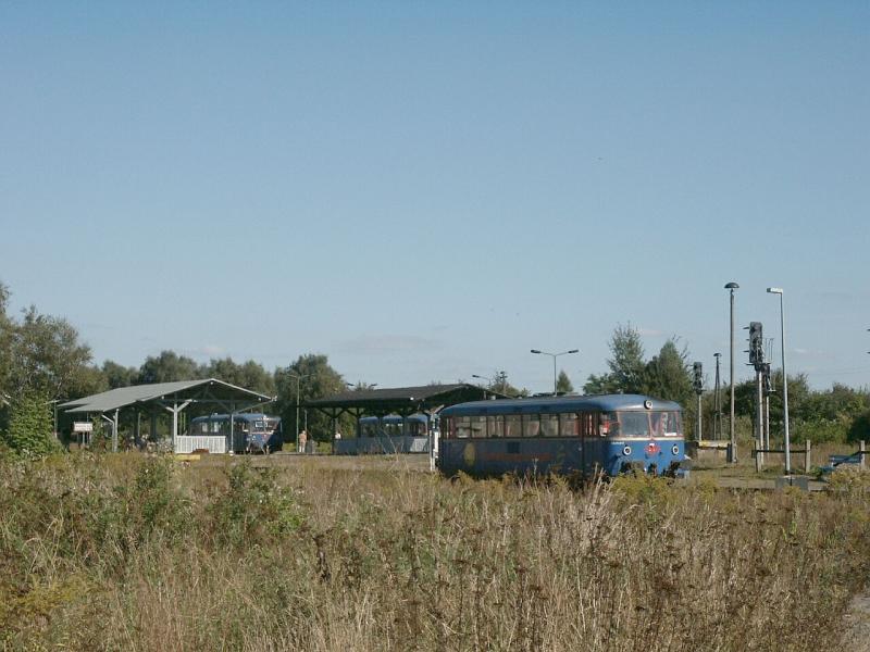 Die Heimatstation der Schienenbuse der PEG (Pritzwalk) 