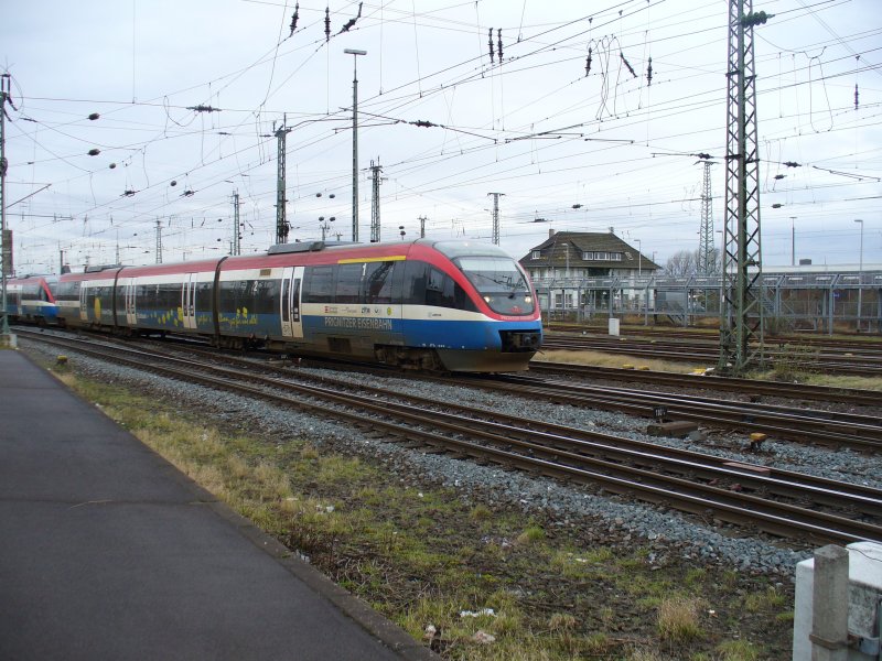 Bereitstellung der RB 51 Westm�nsterlandbahn von Dortmnd nach Enschede. 