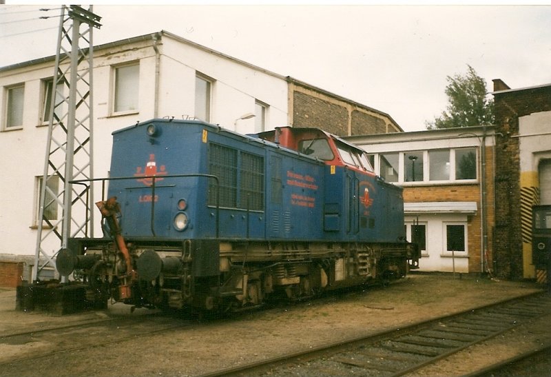 G�terzugleistungen der PEG f�hrten auch bis nach Rostock.Im Oktober 1998
