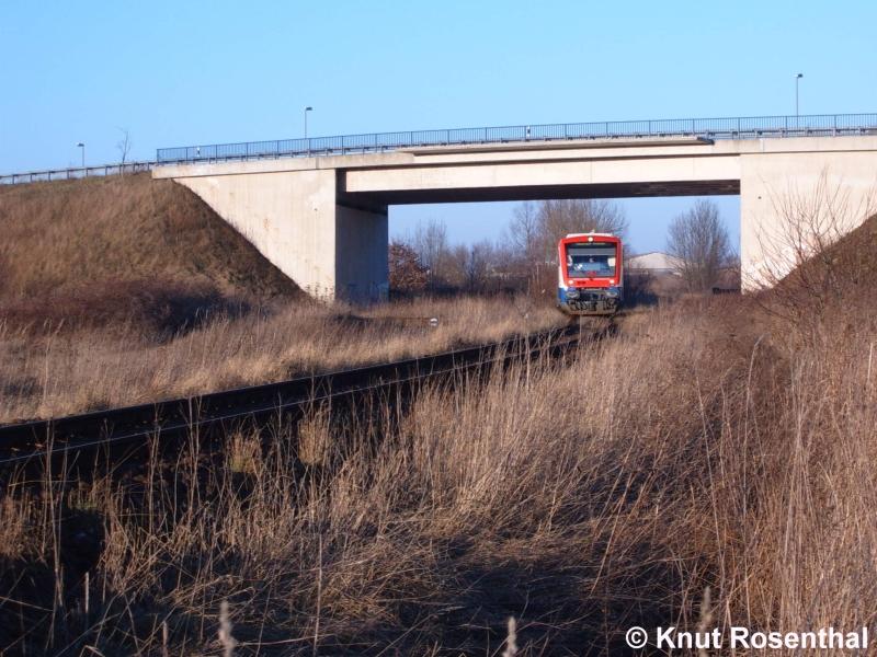 PEG-RS1 auf dem Weg von Meyenburg (Prignitz) nach Neustadt (Dosse)