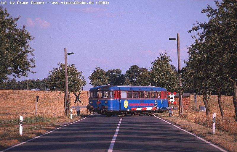 T7 der PEG kreuzt am 14.8. 03 in der N�he von