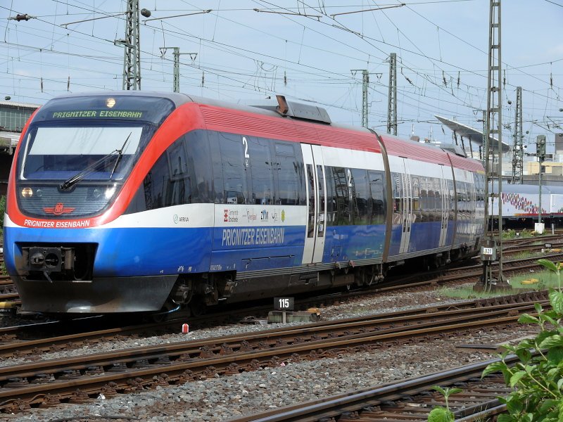 Prignitzer Railway (PEG). Dortmund Hbf 17.05.2009. (automatically translated, Powered by