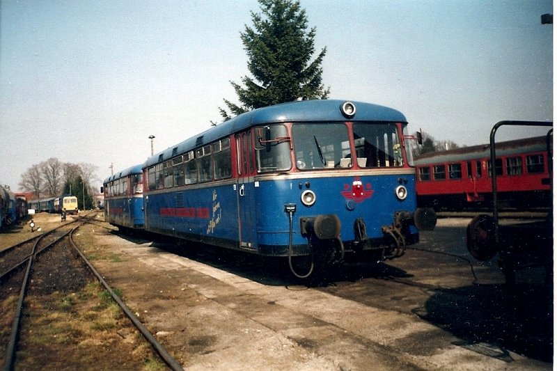 PEG-rail bus in May 2003 in Putlitz. (automatically translated, Powered