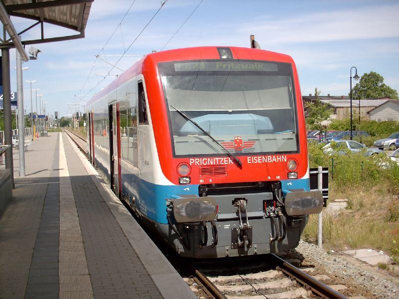 PEG VT 650.03 am 30.06.05 in Neustadt (Dosse). 