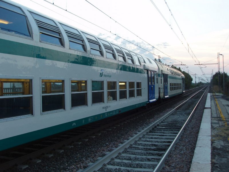 Abendsregiozug nach Vicenza in Mestrino. 29/09/07 