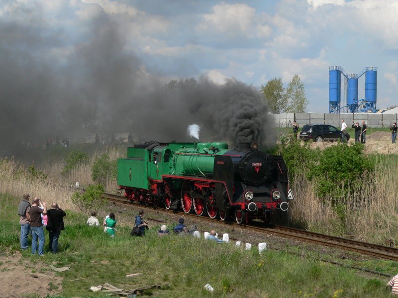 Pm36-2 auf der Parade in Wolsztyn, 3.5.2008 