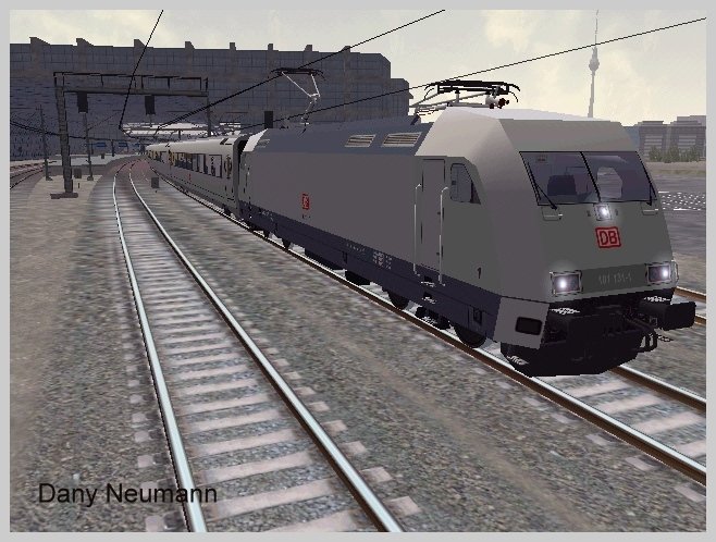 101 131 + Metropolitan im Berliner Hbf. Strecke PT 18