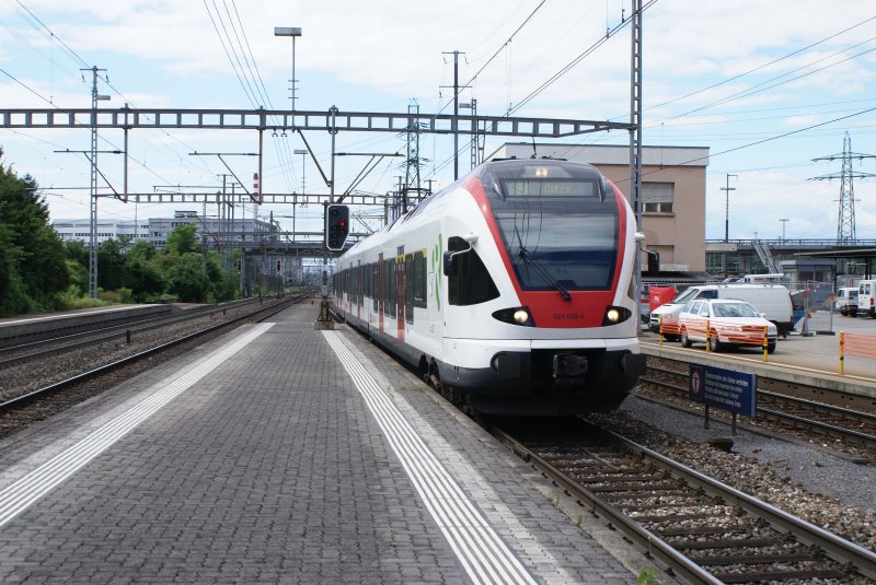 RABe 521022-4 runs on 07.21.2008 as a S 3 in