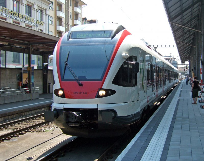 SBB: The goal is a Porrentruy S3 in Olten station