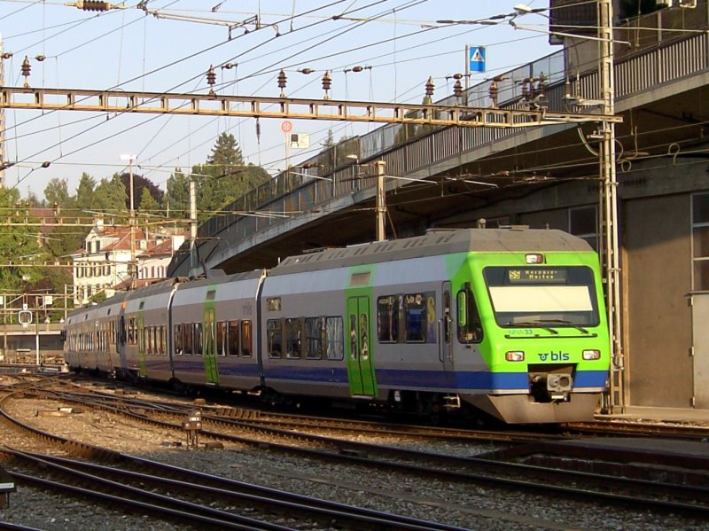The Nina 33 of the BLS on 28/08/2008 at exit