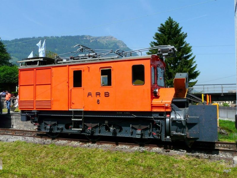 RB - Zahnrad Schneeschleuder He 2/3 8 der Rigibahn in