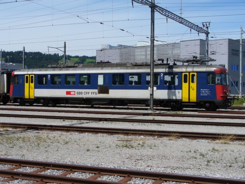 SBB - Abgestellter Triebwagen RBe 4/4 / 540 063-5 im
