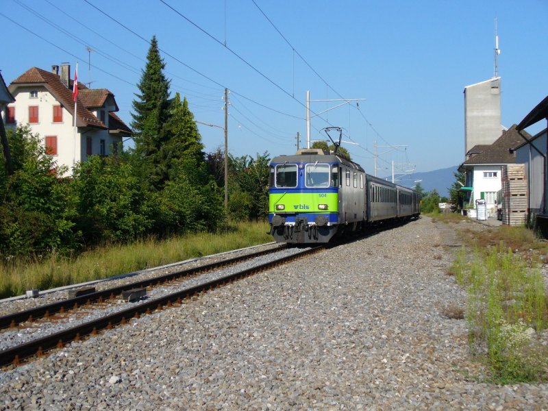 bls - Shuttle E - Lok 420504-3 (formerly SBB Re