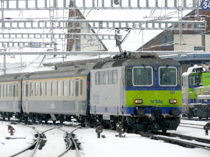 bls - Re 4 / 4420501-9 with the regions in