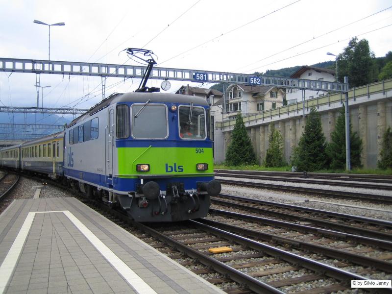 Die Re 420 504-3 f�hrte am 9.7.05 einen Regio von