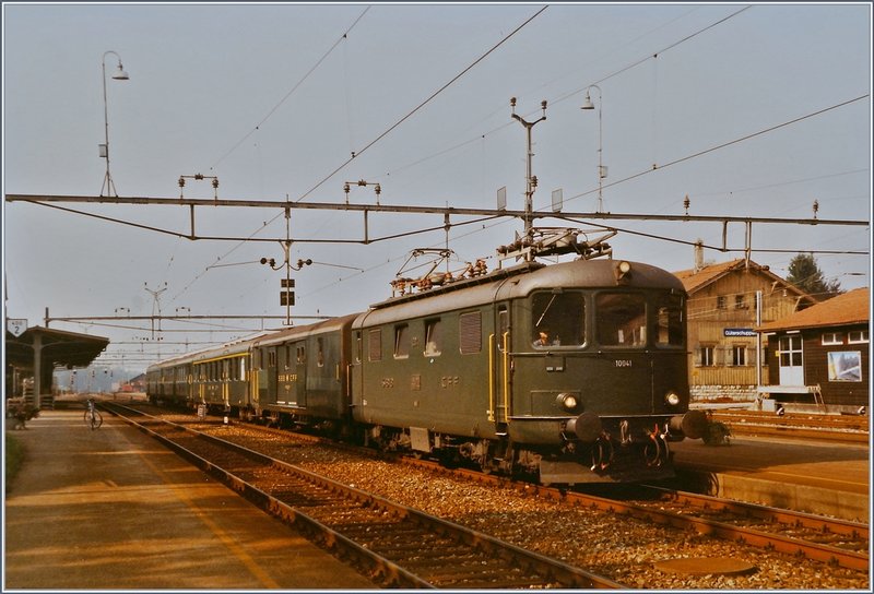 Schnellzug 615 Biel/Bienne - Grenchen Nord - Moutier - Del�mont