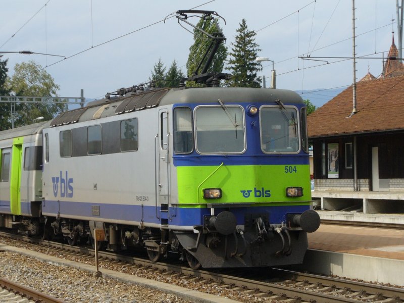 bls - Re 420 504-3 ( Ex SBB Re 4/4
