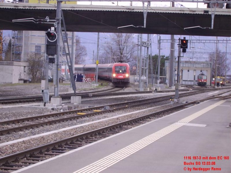 �BB 1116 197-3, SBB Re 4/4 11202 und ET 10.110