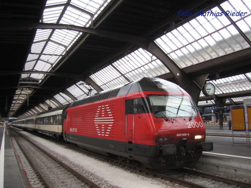 Re 460 066-4 Finse Diese Lok war in Norwegen. am