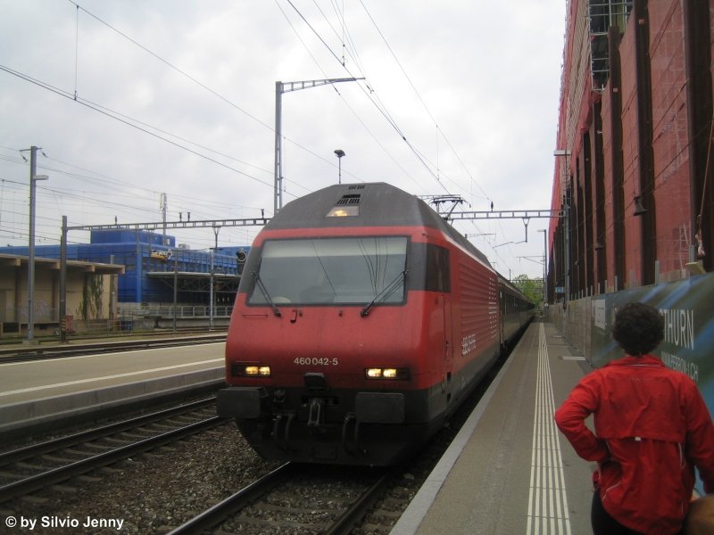 Re 460 042-5 Albis mit IR 2131 nach Konstanz am