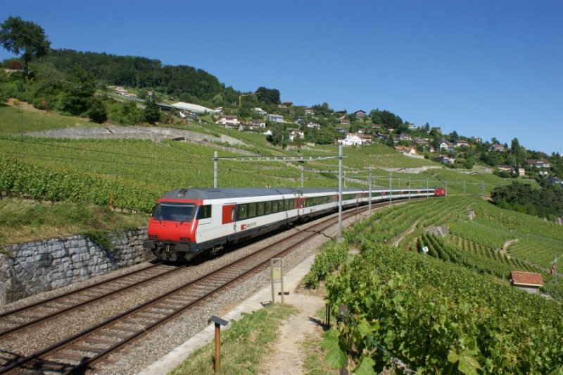 EW IV-aligning with the destination station Lucerne, on 13 June