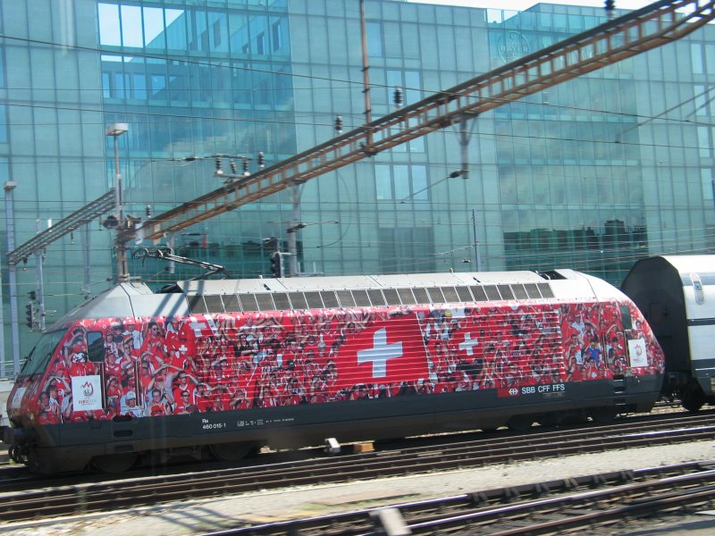 Werbung f�r die Euro 08  