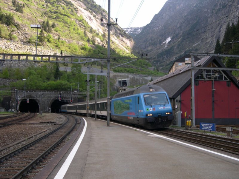Gotthard 2008 - Am fr�hen Abend des 23.05.08 durchf�hrt Re