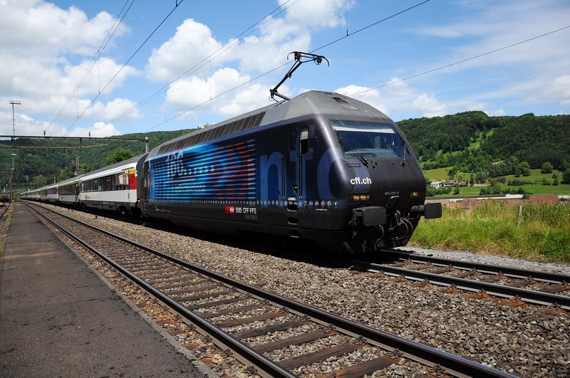 Re 460 051-6 info 166... . 25 Minuten nach der verpassten