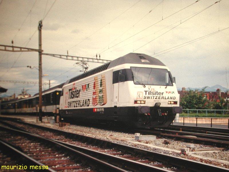 SBB Re 460 020 'Tilsit' - Lausanne - 13.06.1997 (automatically